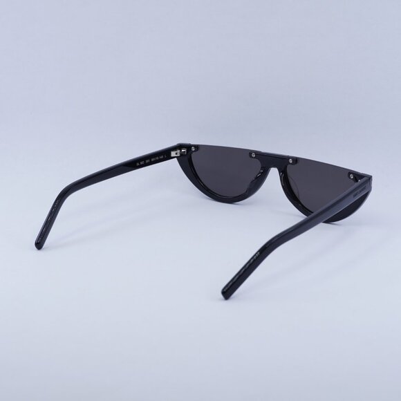 💯 NEW SAINT LAURENT SL563 001 BLACK SUNGLASSES - Picture 12 of 13